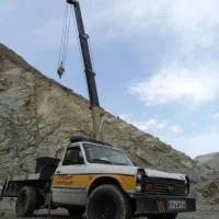 جرثقیل نیسان دکل دار 2 تن و 3 ت