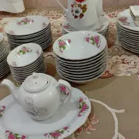 سرویس چینی گل سرخ