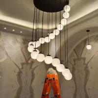 نصب لوستر|خدمات پیشه و مهارت|تهران, زنجان جنوبی|دیوار