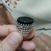 انگشتر و دستبند نقره با سنگ عقیق ،فیروزه و شرف شمس|جواهرات|شیراز, کوزه گری|دیوار