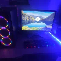 سیستم  قدرتمند گیمینگ نسل ۱۲ با تمام وسایل و میز