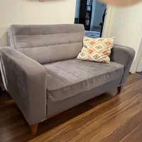 مبل سه نفره ودونفره شرکتی سالم بدون پارگی وشکستگی