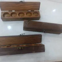 جا شمعی چوبی دستساز