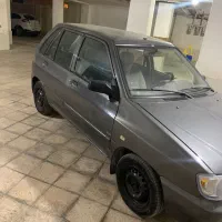 پراید ۱۱۱هاچبک خاکستری متالیک|خودرو سواری و وانت|کاکی, |دیوار