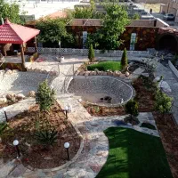 اجرای ویلا، محوطه سازی، ساختمان، کلبه،