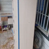 ویترین کمد تخت نوجوان سالم|تخت و سرویس خواب|مشکیندشت, |دیوار