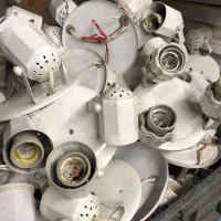 سرپیچ چراغ سه شعله پایه چراغ سقفی|لوستر و چراغ آویز|فلاورجان, |دیوار