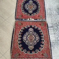 دو عدد پشتی دستباف