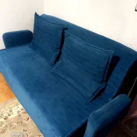 تخت دو نفره مبل شو کم جا|تخت و سرویس خواب|دماوند, گیلاوند|دیوار