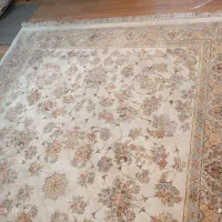 فرش ۹متری تمام ابریشم قیطران|فرش|اصفهان, سپاهانشهر|دیوار