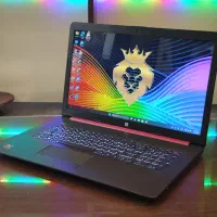 لپتاپ قرمز خاص 17 اینچ لمسی hp باتری نو گرافیک دار|رایانه همراه|تهران, فلسطین (میدان انقلاب)|دیوار