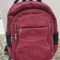 کیف کوله پشتی چهار زیپ در حد نو میفروشم