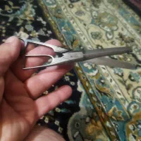 قیچی قلمدون قدیمی عتیقه مهردار|کلکسیون اشیاء عتیقه|کرمانشاه, |دیوار