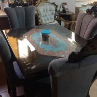 مبل ومیزناهارخوری۴نفره ست|مبلمان خانگی و میز عسلی|فومن, |دیوار