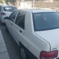 پراید سفید مدل ۹۸ بی رنگ