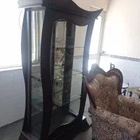 فروش یکجا دو دست مبل با بوفه و آینه و شمعدان|مبلمان خانگی و میز عسلی|خرمدره, |دیوار