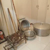 قابلمه روحی اجاق آبکش و کفگیر گوشکوب حلیم|ظروف پخت‌وپز|تهران, تهرانپارس شرقی|دیوار