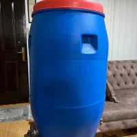 دبه ۱۴۰ لیتری با دو شیر|ظروف نگهدارنده، پلاستیکی، یک‌بارمصرف|رشت, حمیدیان|دیوار