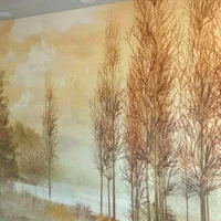 فروش نصب کاغذدیواری پوستر چمن ماربل چمن قرنیز ترمو|خدمات پیشه و مهارت|آمل, |دیوار