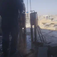 کرگیری وبرش بتن و کاشت میلگرد