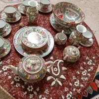 باسلام.سرویس گل مرغی کمیاب کلکسیونی بسیارقشنگ