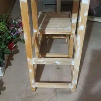 چهارپایه چوبی سبک|صندلی و نیمکت|خمینیشهر, |دیوار