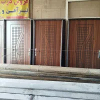 درب و پنجره پی وی سی چوبی آهنی|مصالح و تجهیزات ساختمان|پاکدشت, خاتون آباد|دیوار
