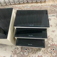 میزجلو مبلی و ۳ عسلی سالم و تمیز|مبلمان خانگی و میز عسلی|قائم‌شهر, |دیوار