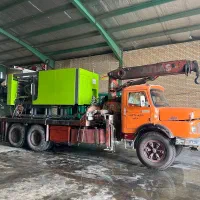 جرثقیل بنز جفت ۲۶۲۴ ۱۰ تن