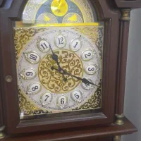 ساعت ایستاده طرح چوب