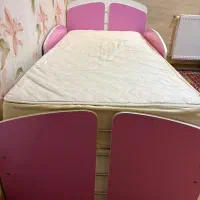 تخت نوجوان ومیز ارایش