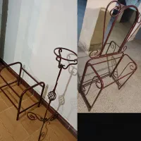 بند رخت آپارتمان.شلف گل