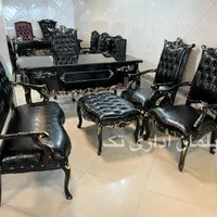 مبلمان اداری تک٪میزوصندلی اداری مدل آلفاجلوبسته|مبلمان اداری|چهاردانگه (تهران), |دیوار