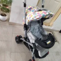 کاسکه دلیجان و ساک حمل نوزاد