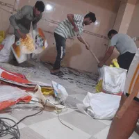 تخریب کاری کنده کاری دیوار کف تضمینی باابزار کامل