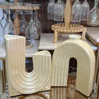 گلدان جفتی لاستر