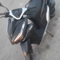 موتور کلیک 150 مشکی|موتورسیکلت|بندر کنگان, |دیوار
