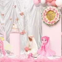 فرشته و دکور جشن تکلیف بادکنک آرایی جشن قرآن|خدمات پذیرایی، مراسم|مشهد, شریف|دیوار