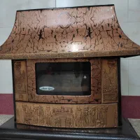 بخاری طرح شومینه|بخاری، هیتر، شومینه|ورامین, ورامین|دیوار