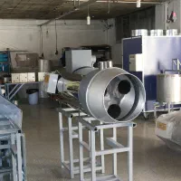 بخاری دودکش دار جت موشکی هیتر 110 مرغداری گازی