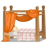 تخت خواب دو طبقه کودک نوجوان|تخت و سرویس خواب|اصفهان, ارغوانیه|دیوار
