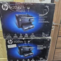 پرینتر اکبند hp 201dnw تک کاره سیاه سفید وایرلس