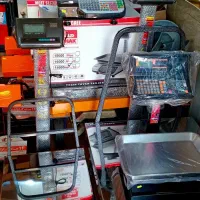 باسکول 300نیکو 500 ترازو استیل مرغفروشی زیتون