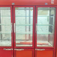 یخچال ۶ درب دو رو ویترینی موتور دانفوس آلمان