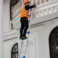 نردبان تلسکوپی|ابزارآلات|کرج, شهرک صدف|دیوار