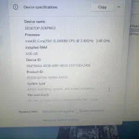 لپتاپ HP پردازنده i5|رایانه همراه|سیرجان, |دیوار