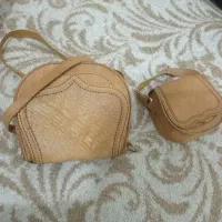 سه عدد کیف چرم طبیعی نو|کیف، کفش، کمربند|هشتگرد, هشتگرد قدیم|دیوار