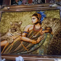 دختر وببر  چله ابریشم