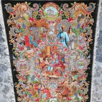 تابلو فرش دستباف سلاطین