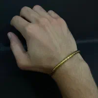 دستبند طلایی مینیمال استیل اسپرت|بدلیجات|اهواز, کیانپارس |دیوار